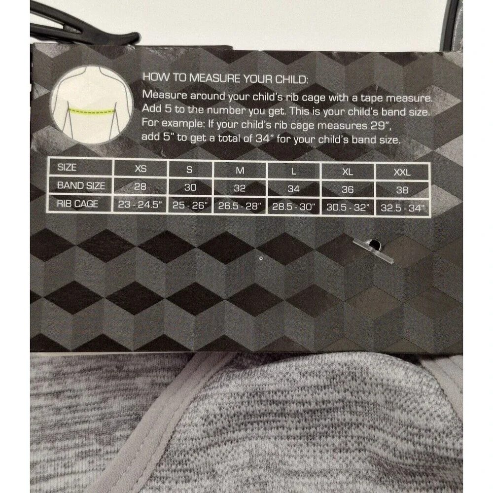 NWT Athletic Works Girls Sports Bras 2-Pack Size S Small Pink & Grey